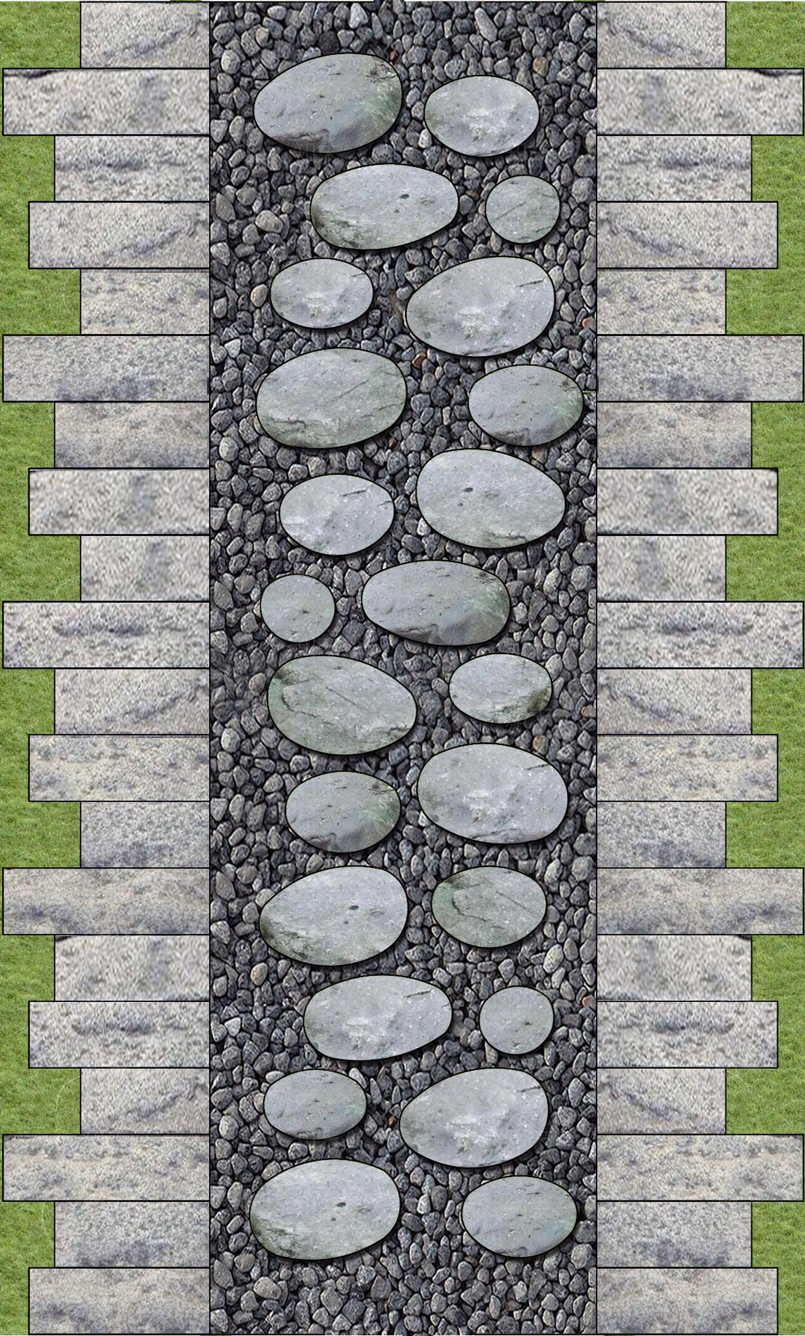 道路不规则地铺贴图下载