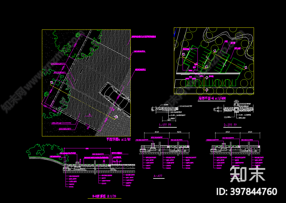 停车场cad施工图下载【ID:397844760】