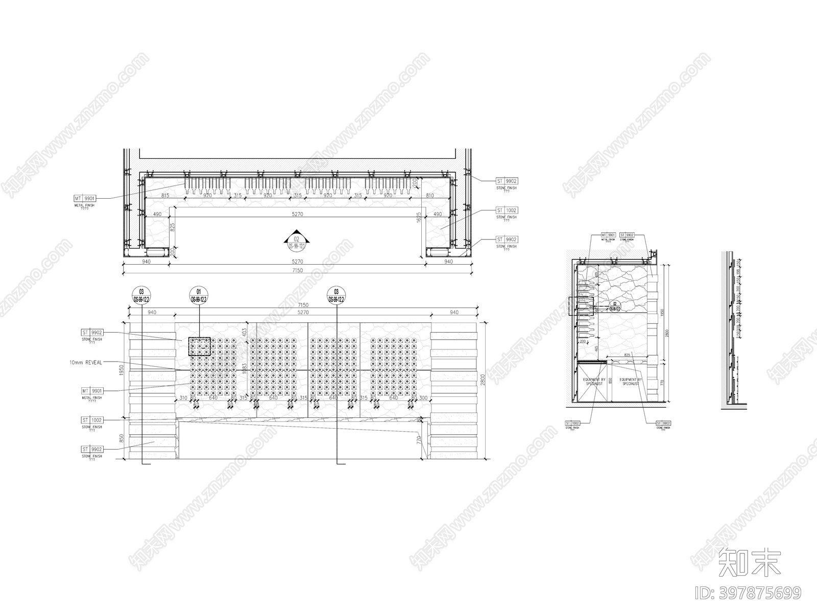 酒柜施工图下载【ID:397875699】
