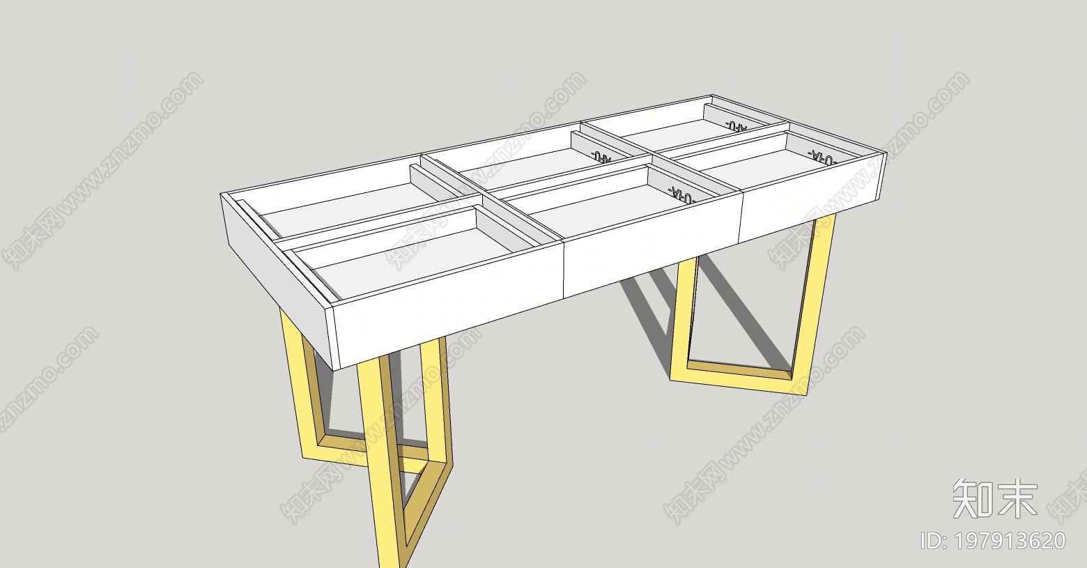 现代工作台SU模型下载【ID:197913620】