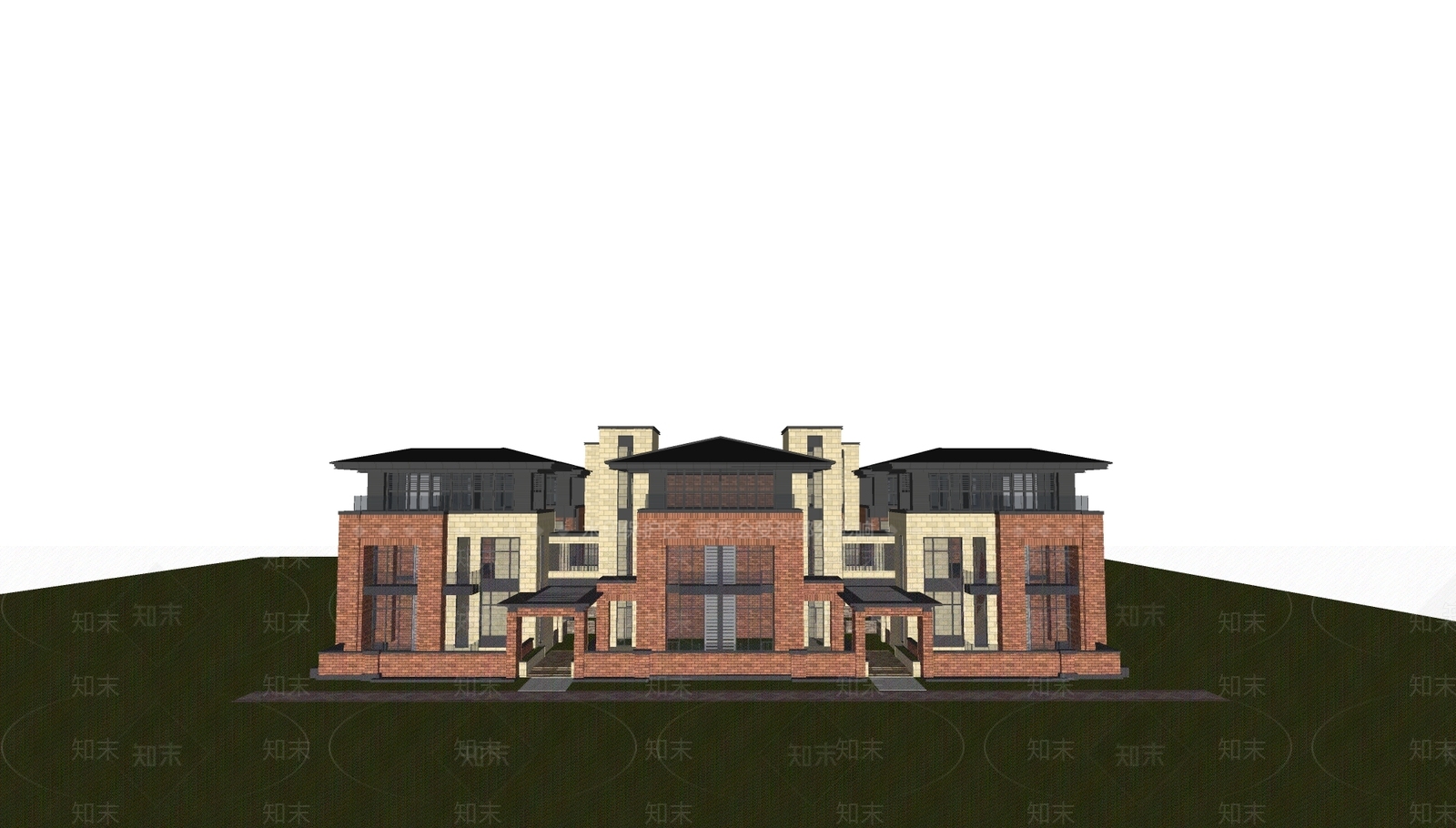 北欧其他文化场馆SU模型下载【ID:597926150】
