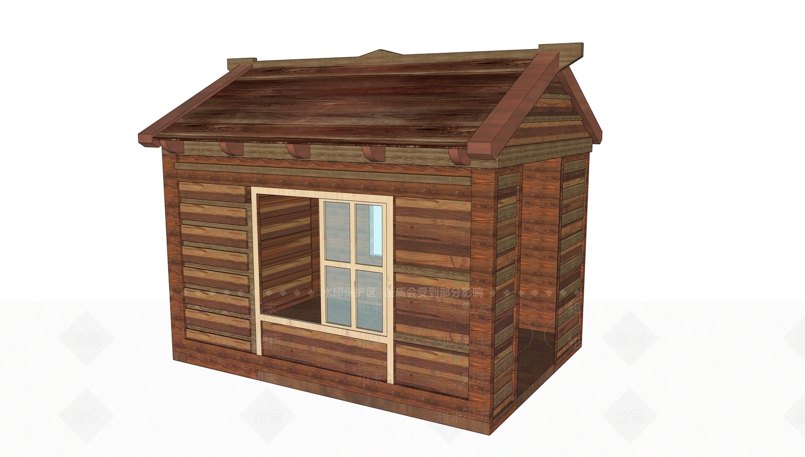 现代狗屋SU模型下载【ID:897932313】