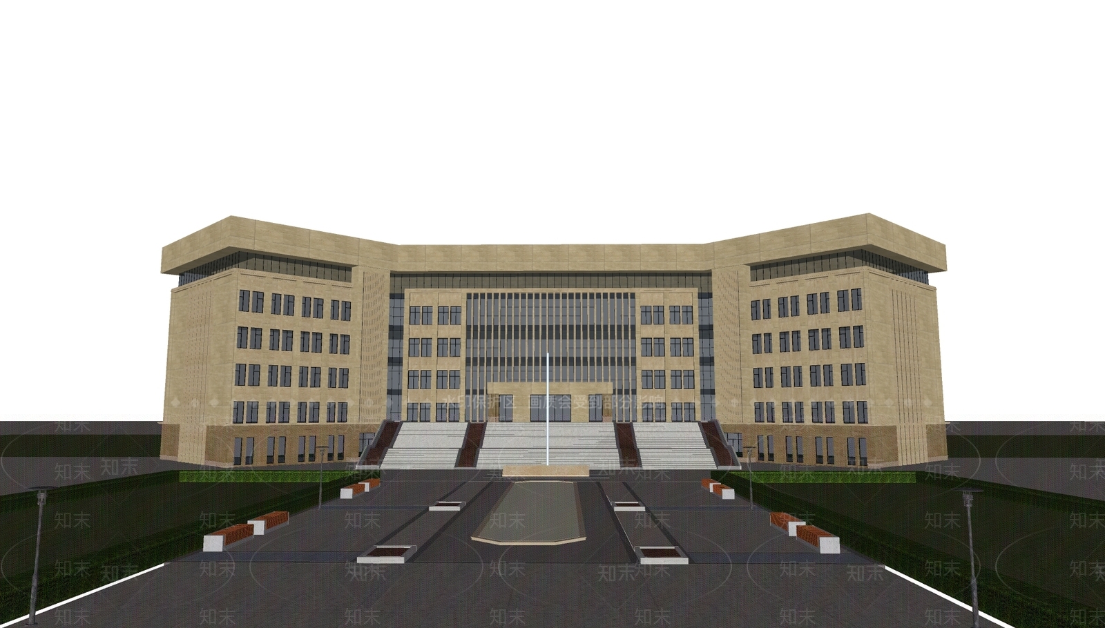 现代其他金融建筑SU模型下载【ID:697945379】