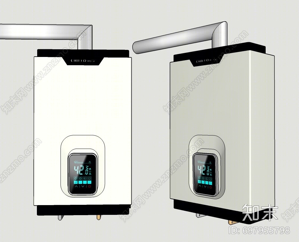 现代热水器SU模型下载【ID:697955798】