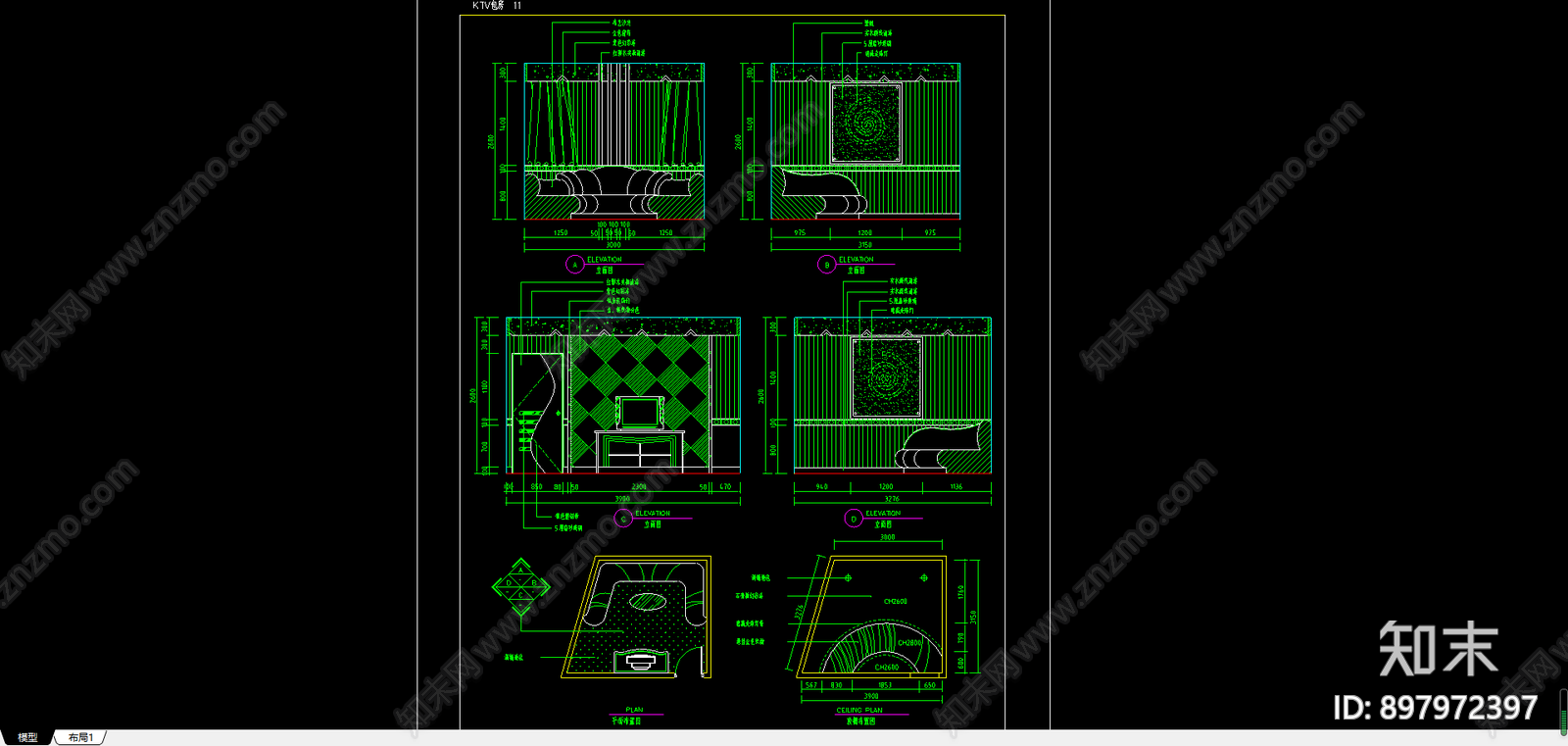 KTVcad施工图下载【ID:897972397】