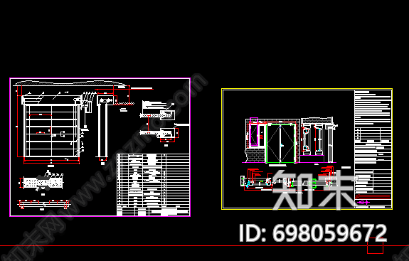 防火门窗施工图下载【ID:698059672】