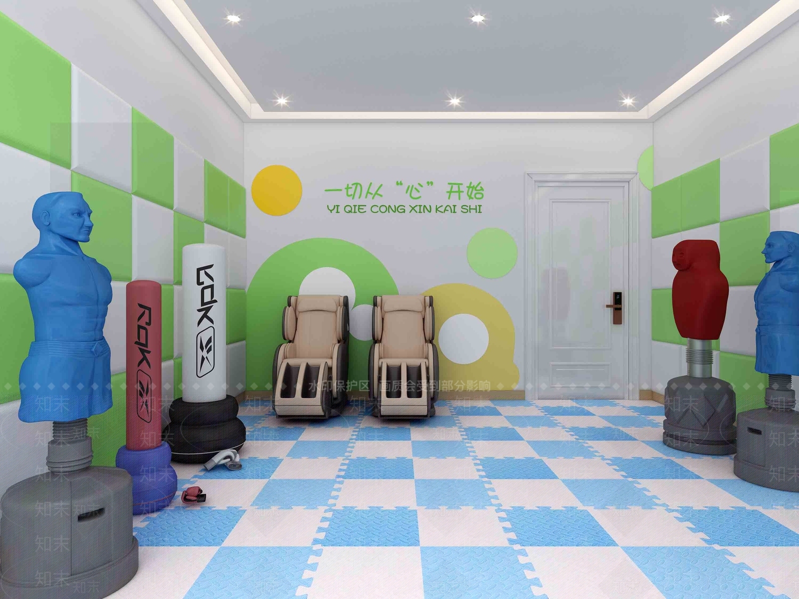 现代公共空间3D模型精品下载_3dmax模型_知末网