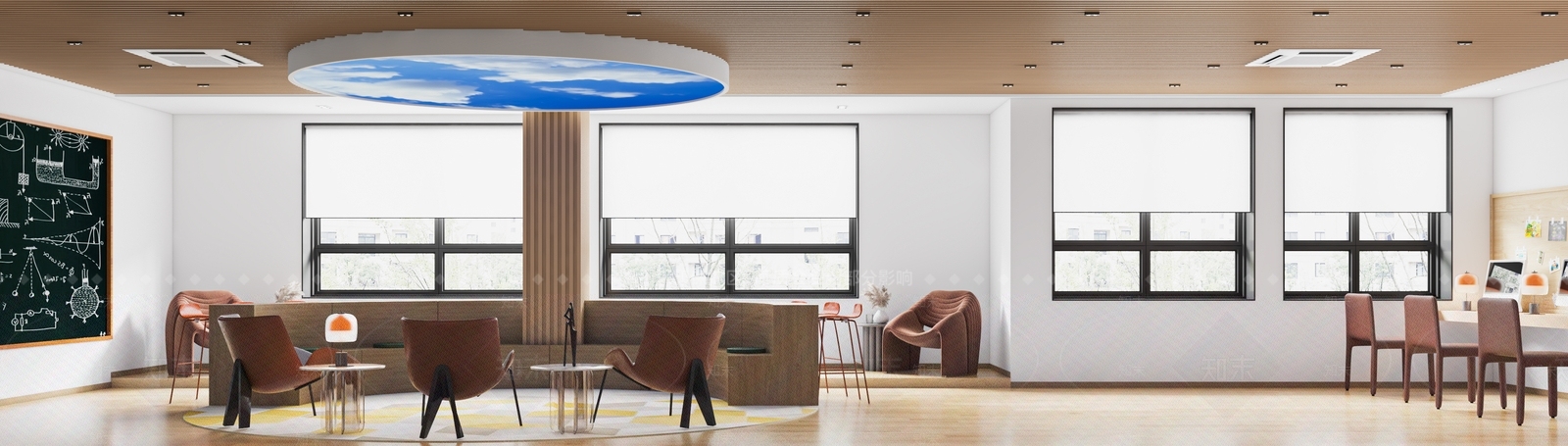 现代社区活动室3D模型下载【ID:898131267】