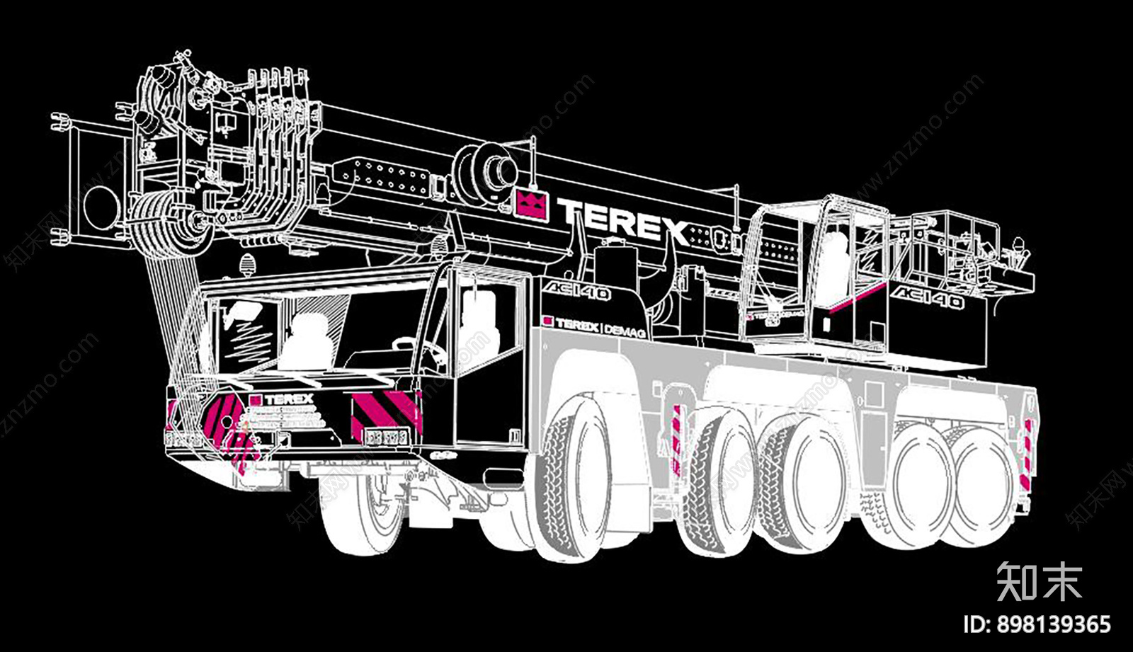 起重机施工图下载【ID:898139365】