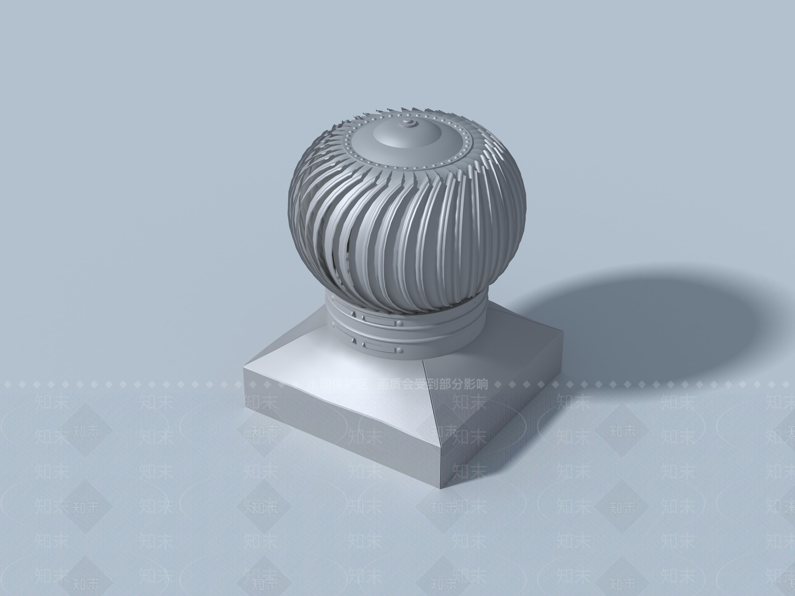 现代通风器3D模型下载【ID:798148311】