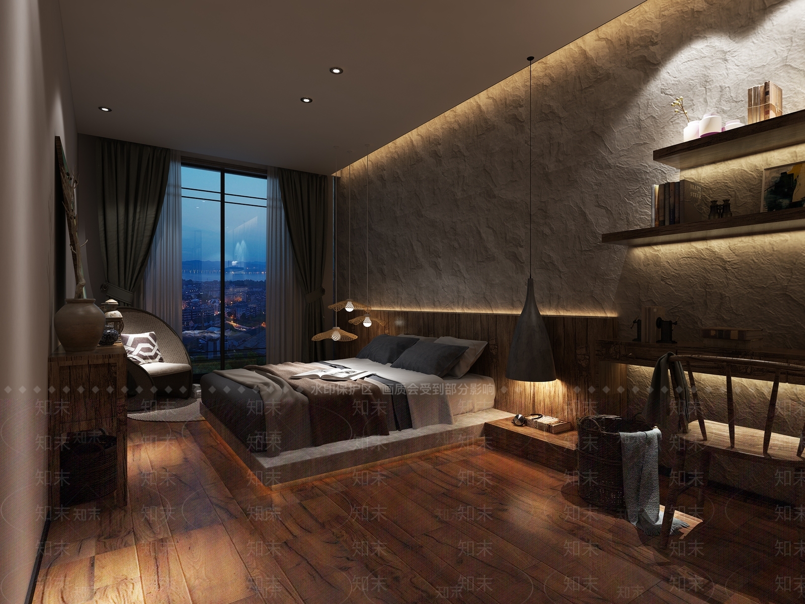 侘寂民宿3D模型下载【ID:998172670】