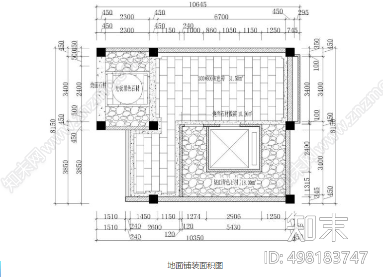 中式餐厅cad施工图下载【ID:498183747】