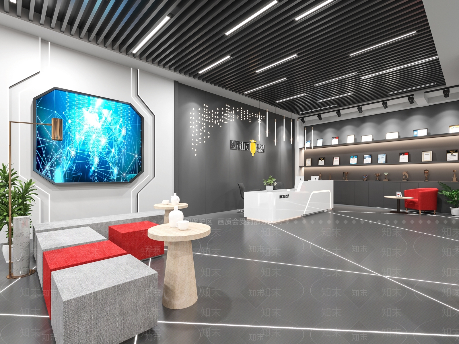 现代摩托电动车展厅3D模型下载【ID:398202561】