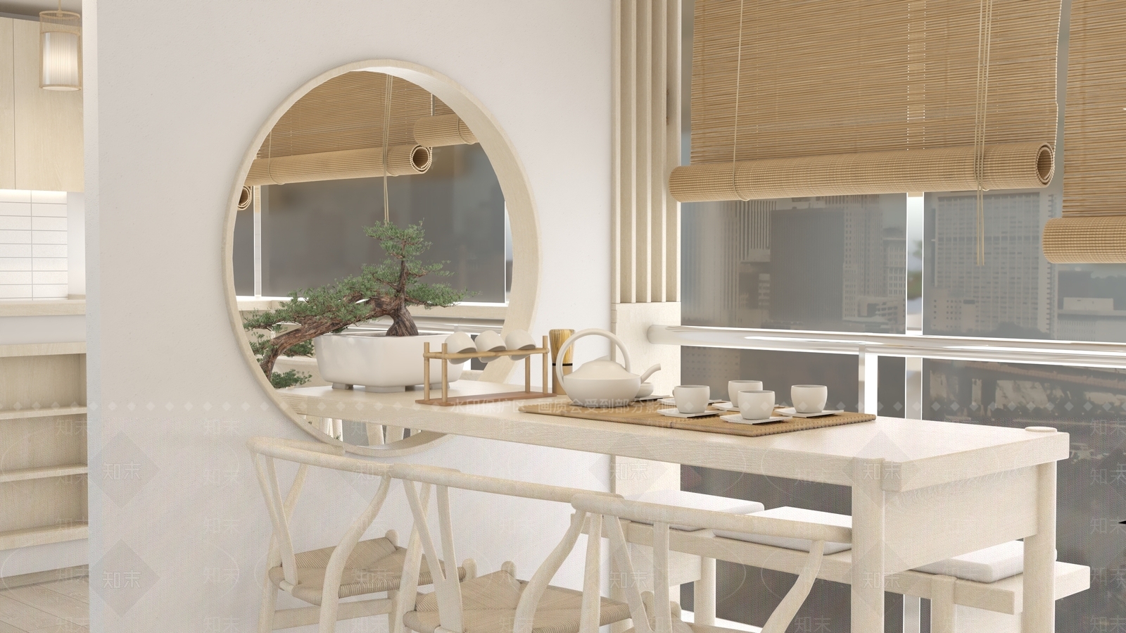 中式茶室SU模型下载【ID:898212345】