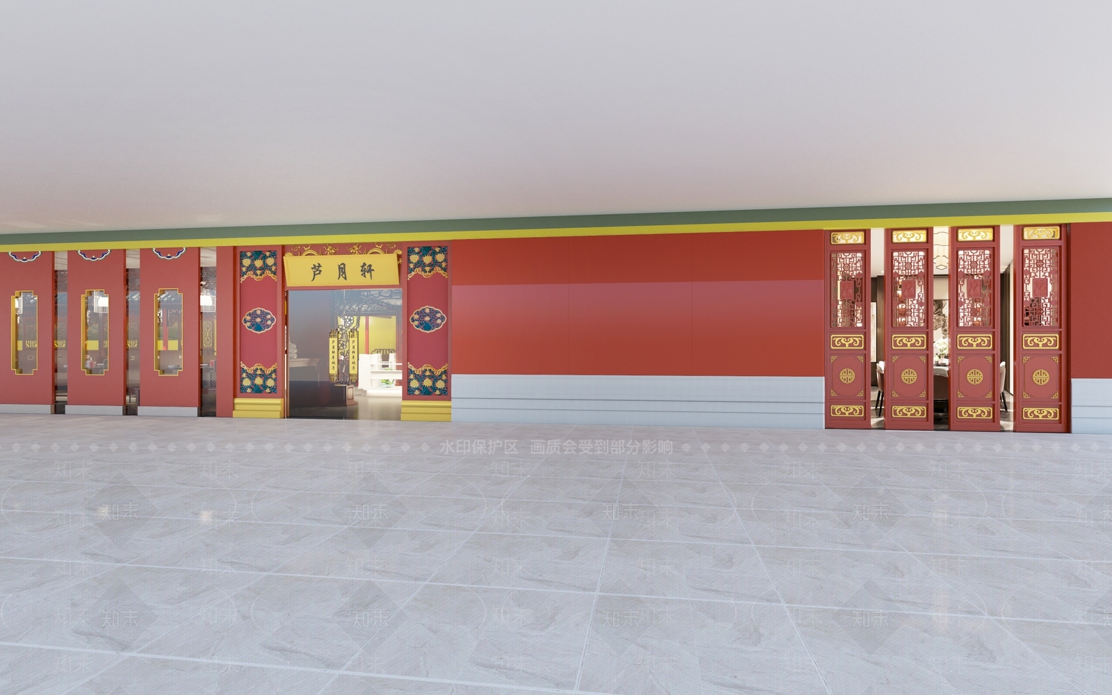 中式火锅店3D模型下载【ID:398337255】
