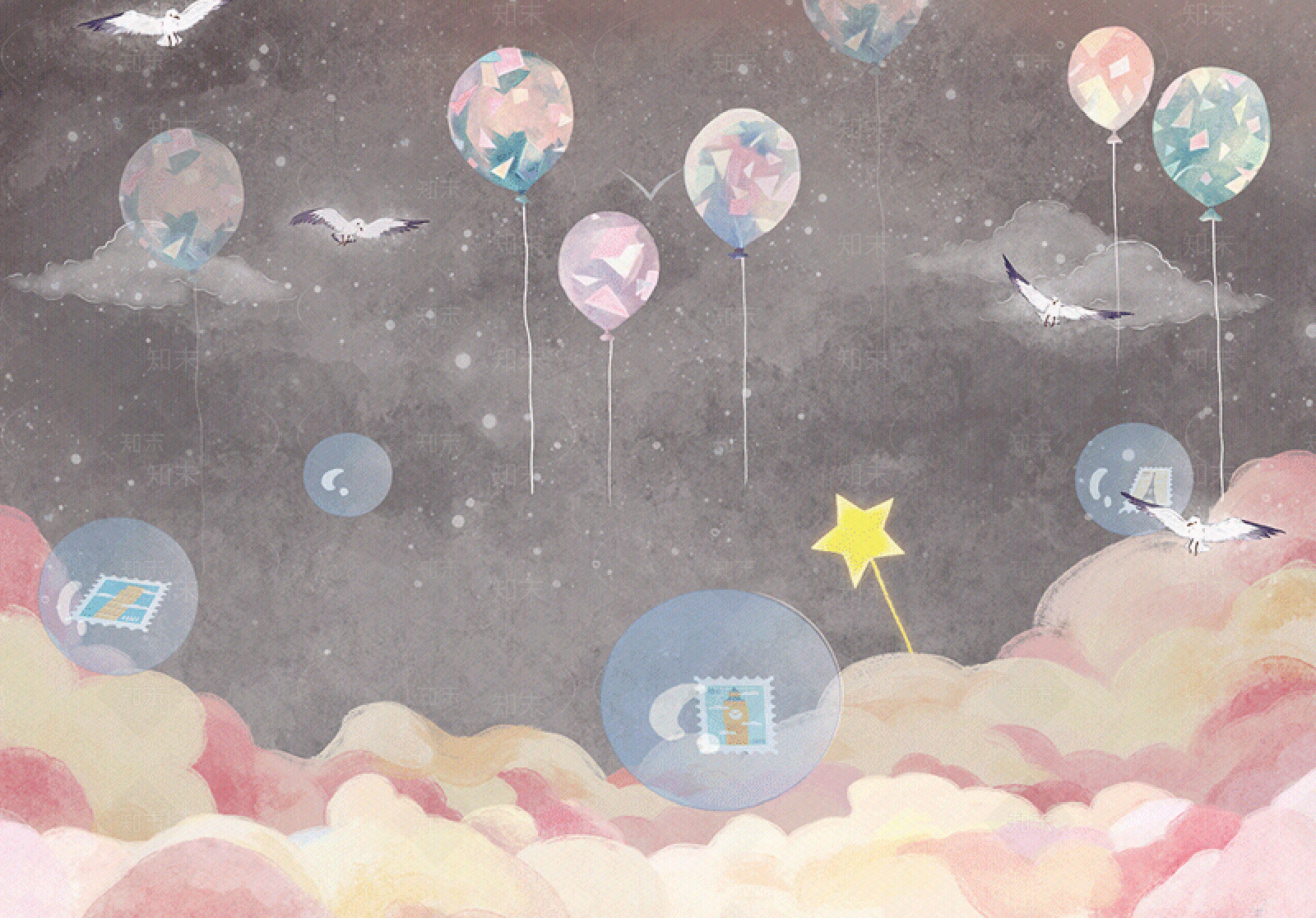 卡通贴图下载【ID:998367219】