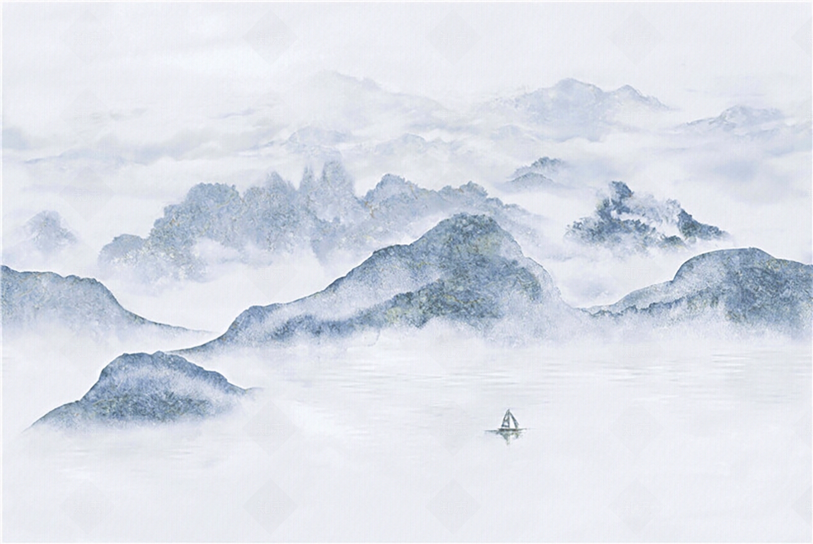 墨韵悠远贴图下载【ID:398375752】