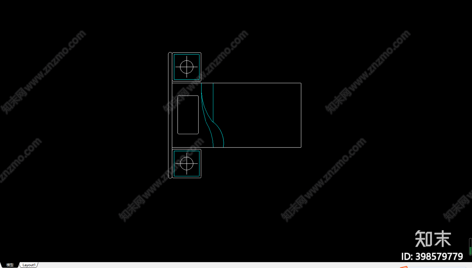 床具cad施工图下载【ID:398579779】