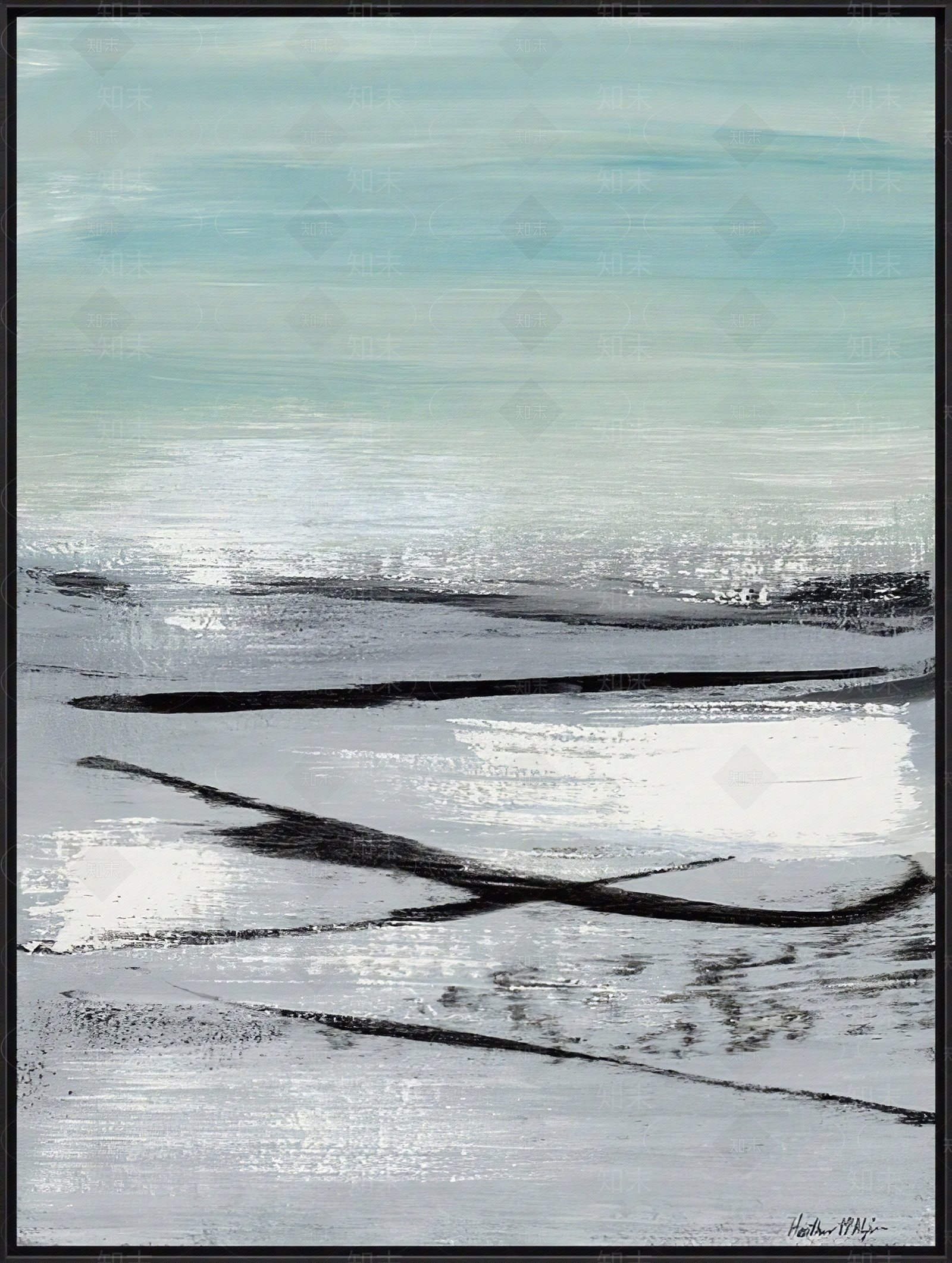 现代装饰画、创意画，建筑装饰画贴图下载【ID:1100115962】