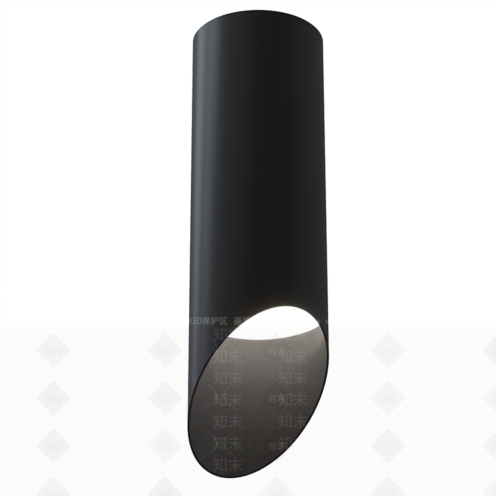 北欧筒灯射灯3D模型下载【ID:698442687】