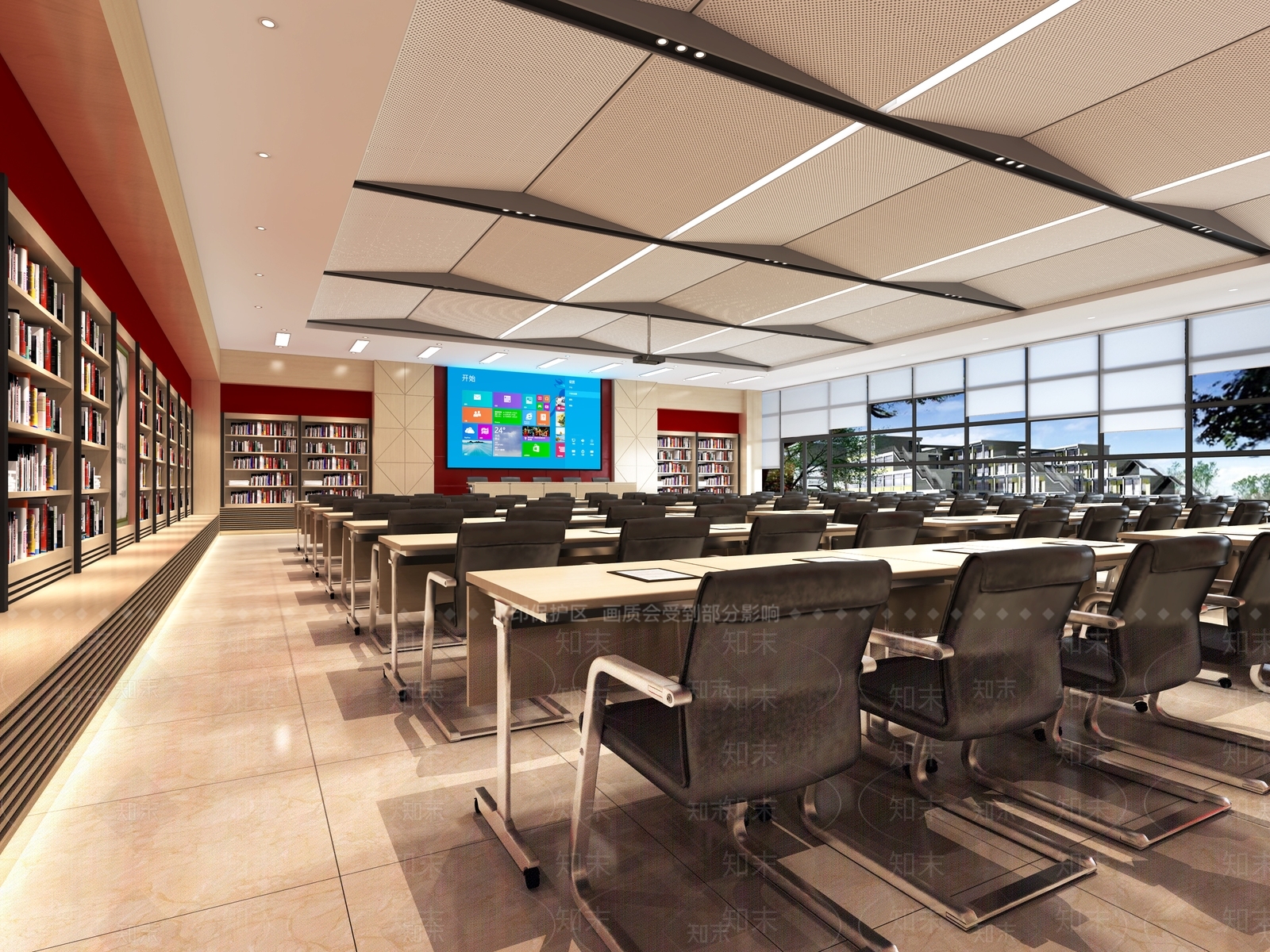 现代报告厅3D模型下载【ID:598517246】
