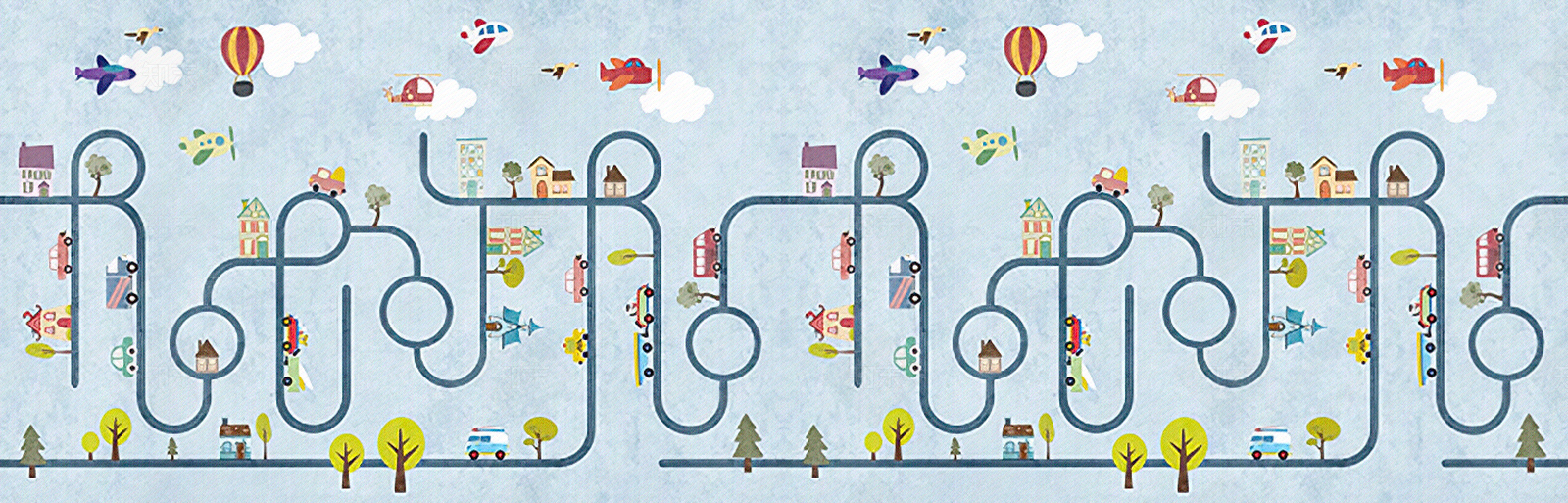 小汽车卡通壁纸贴图下载【ID:998544229】