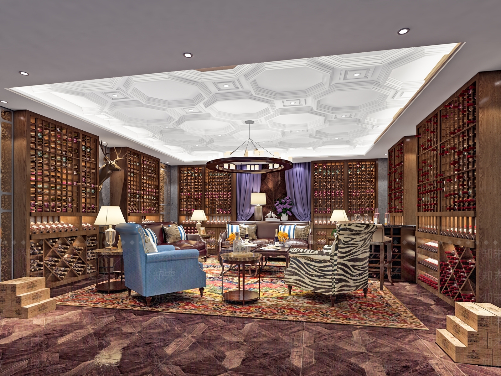 现代烟酒店3D模型下载【ID:698568195】