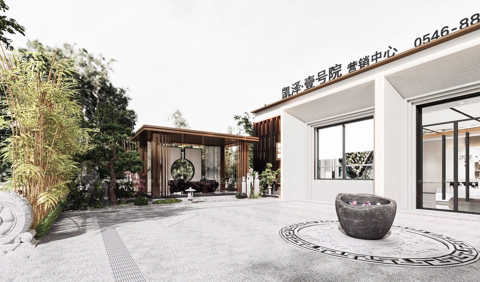 现代凉亭3D模型下载【ID:898579474】