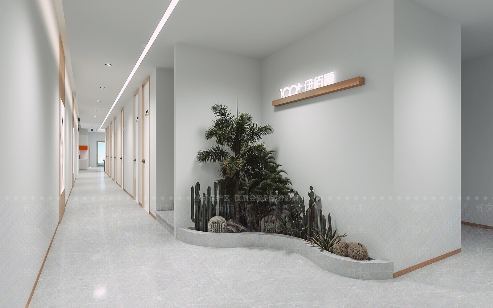 现代医院3D模型下载【ID:998594643】