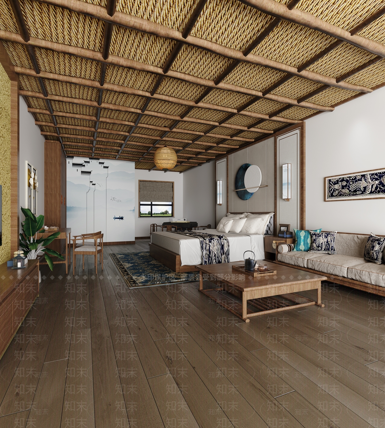 东南亚民宿3D模型下载【ID:998632698】