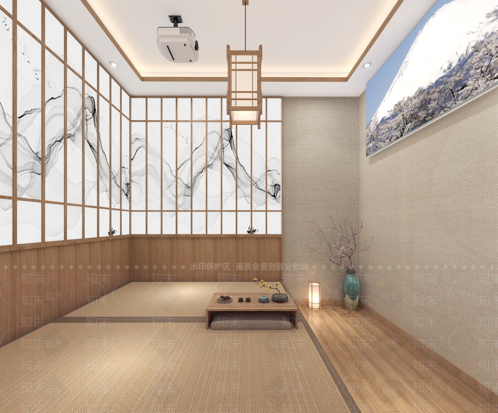 日式足浴会所3D模型下载【ID:798719191】