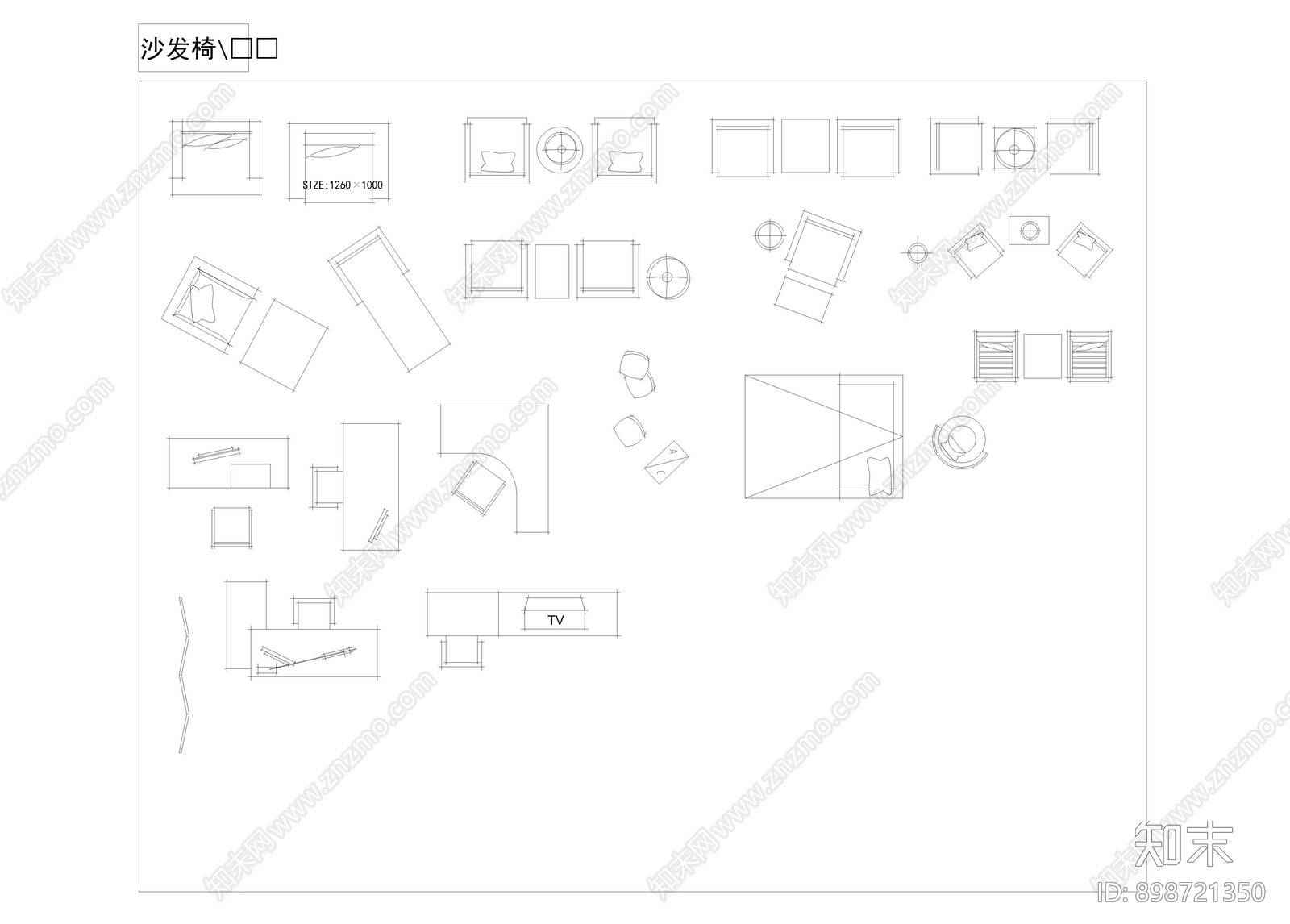 手绘图库施工图下载【ID:898721350】