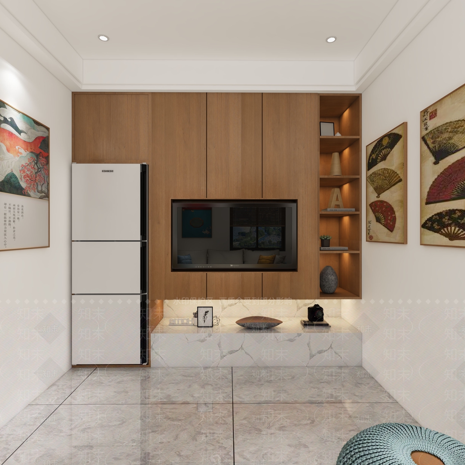 日式单身公寓3D模型下载【ID:998731735】