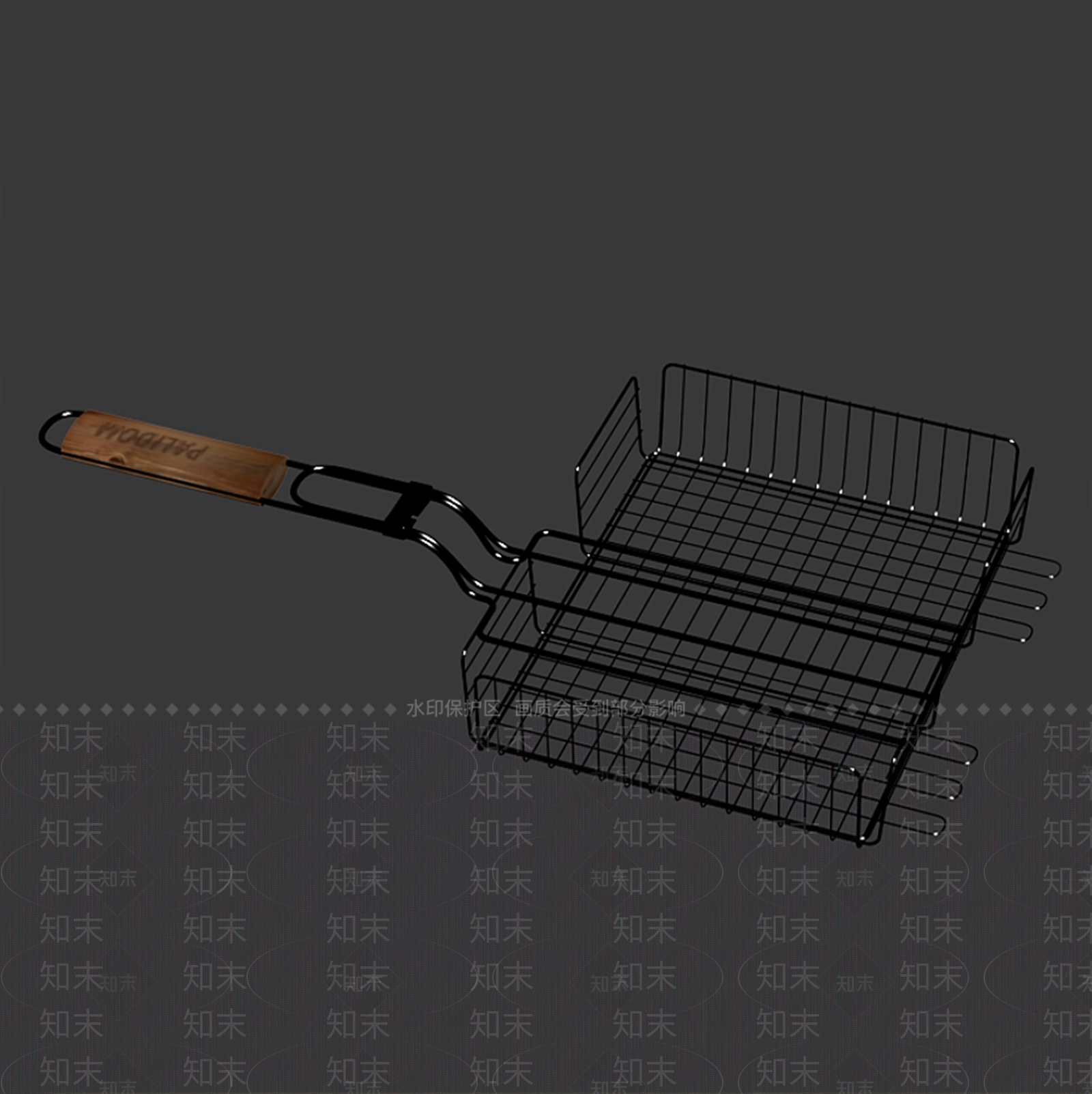 现代炸篮3D模型下载【ID:698820837】