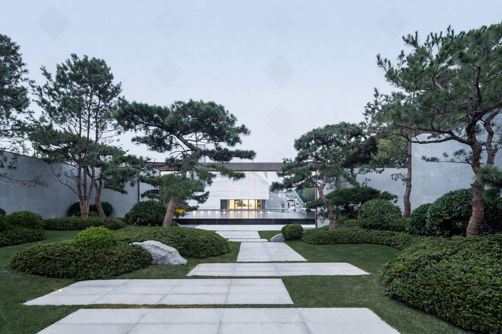 小区外景高清贴图材质