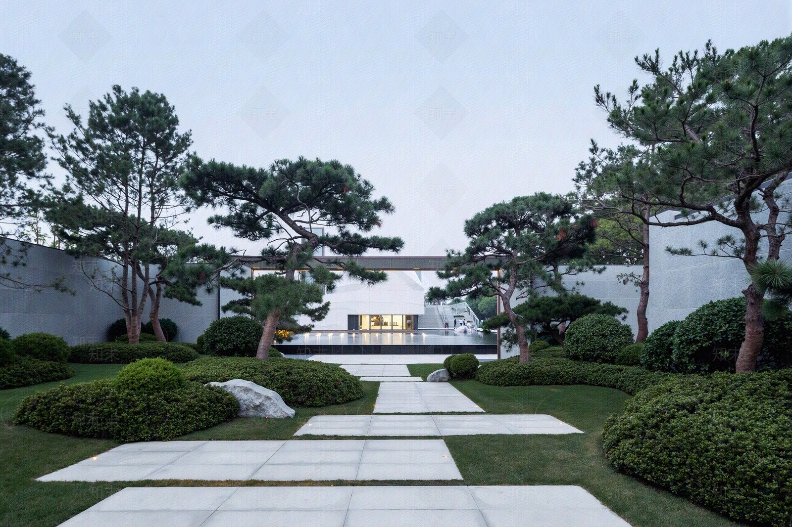 小区外景高清贴图材质