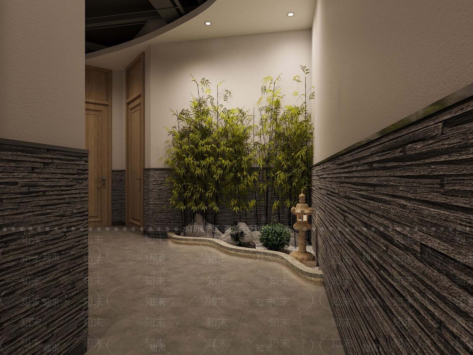 新中式景观小品3D模型下载【ID:398905449】