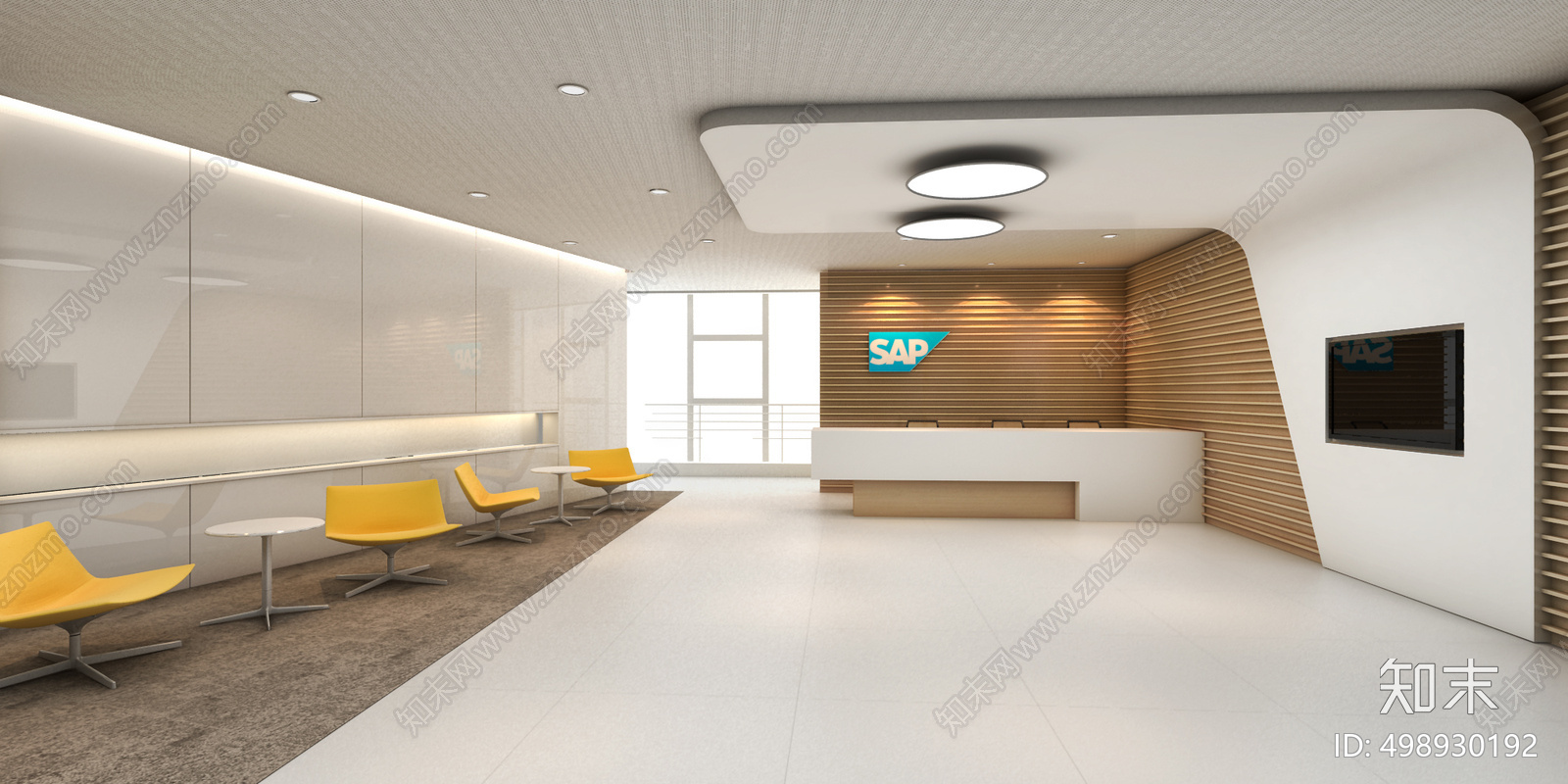 德国思爱普SAP成都办公室cad施工图下载【ID:498930192】