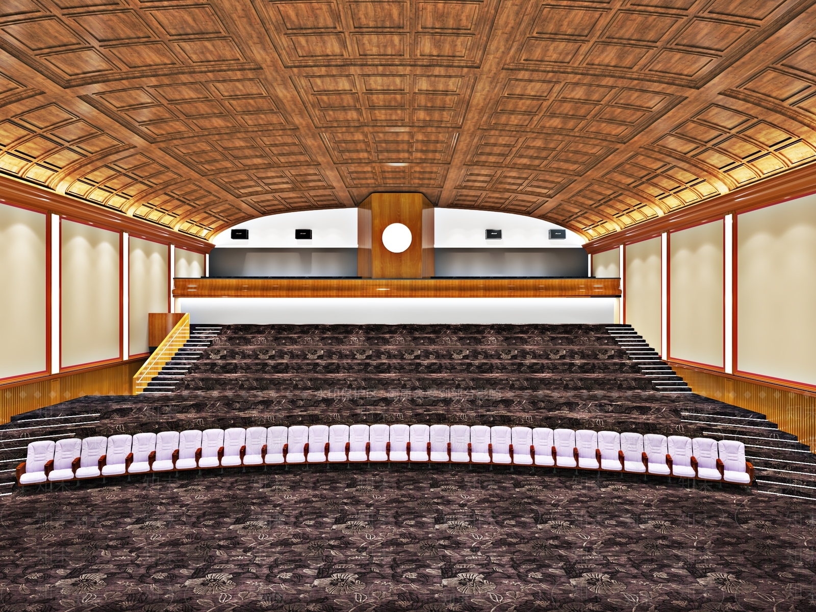 现代报告厅3D模型下载【ID:798963805】