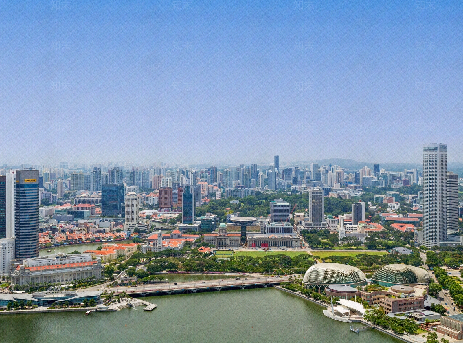 城市海景外景图贴图下载【ID:198986447】