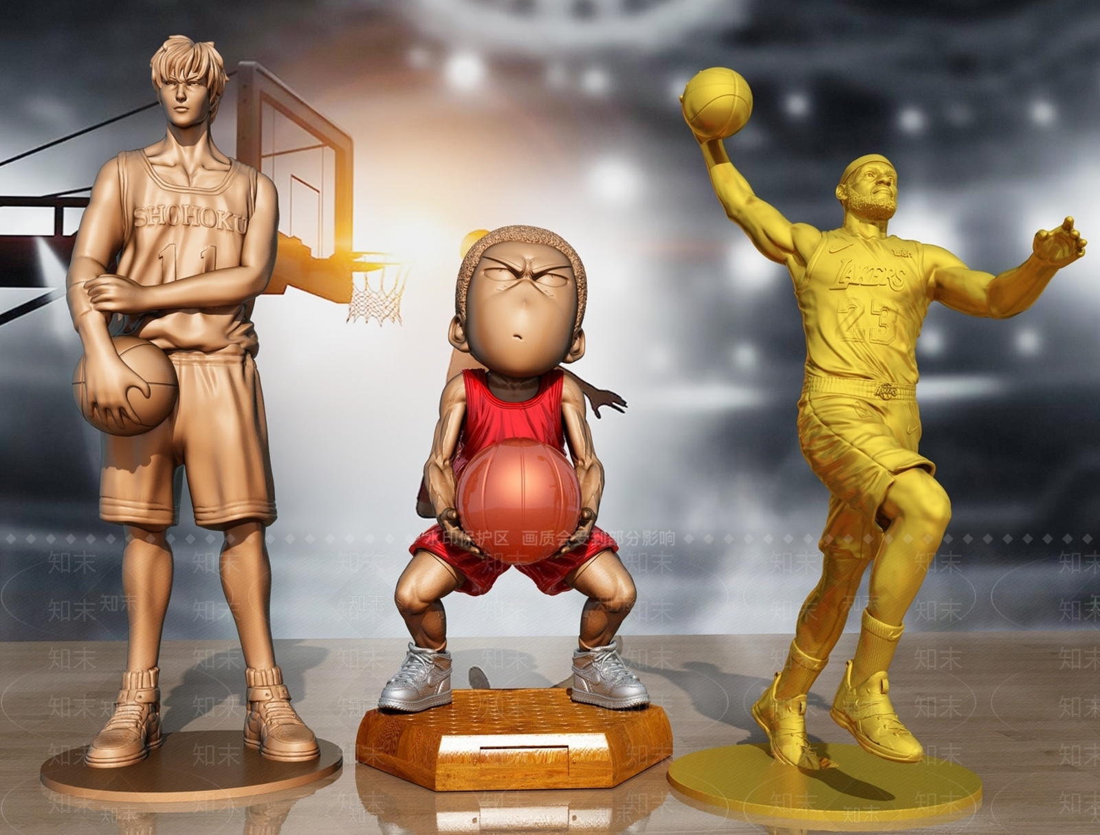 日式饰品摆件3D模型下载【ID:699009405】