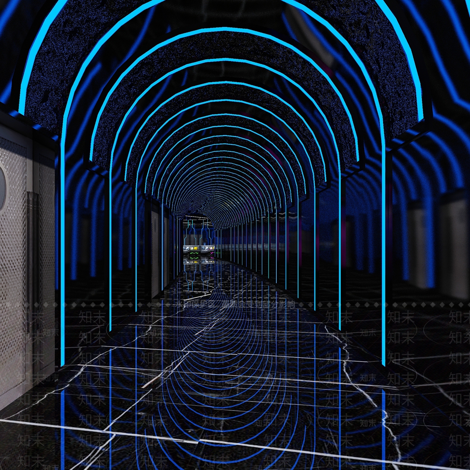 现代科技感酒吧3D模型下载【ID:499024453】