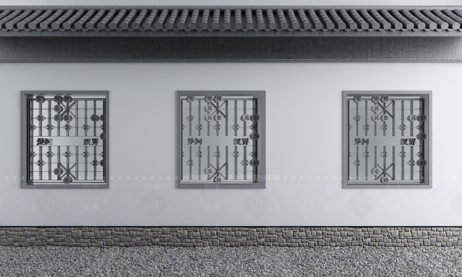新中式牌楼牌坊3D模型下载【ID:999332221】