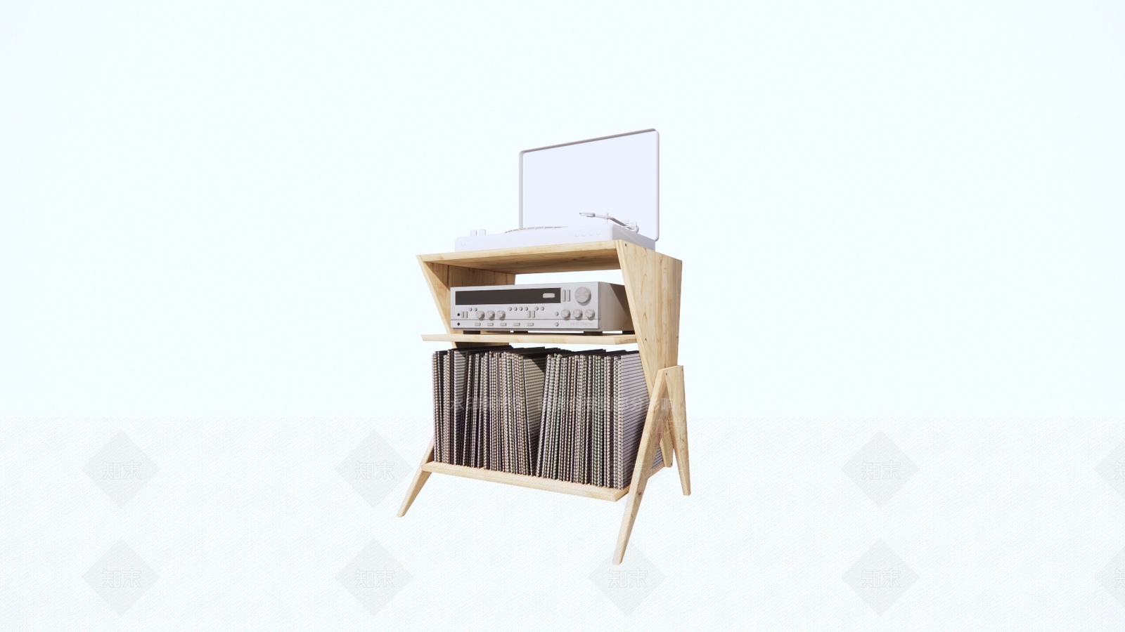 现代展示架SU模型下载【ID:299382582】