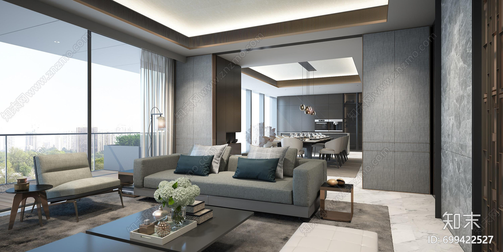 样板间施工图下载【ID:699422527】