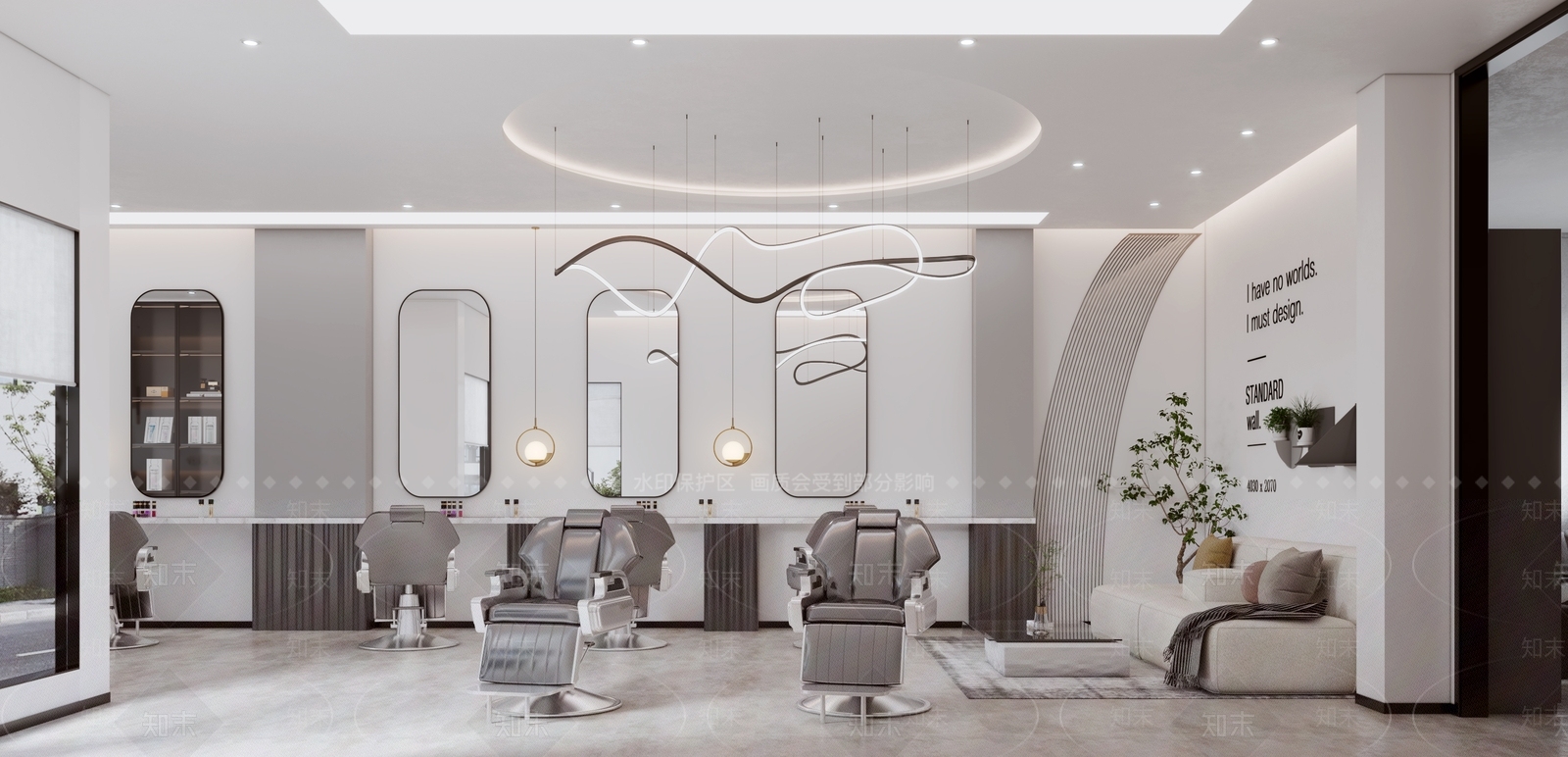 现代理发店3D模型下载【ID:299455048】