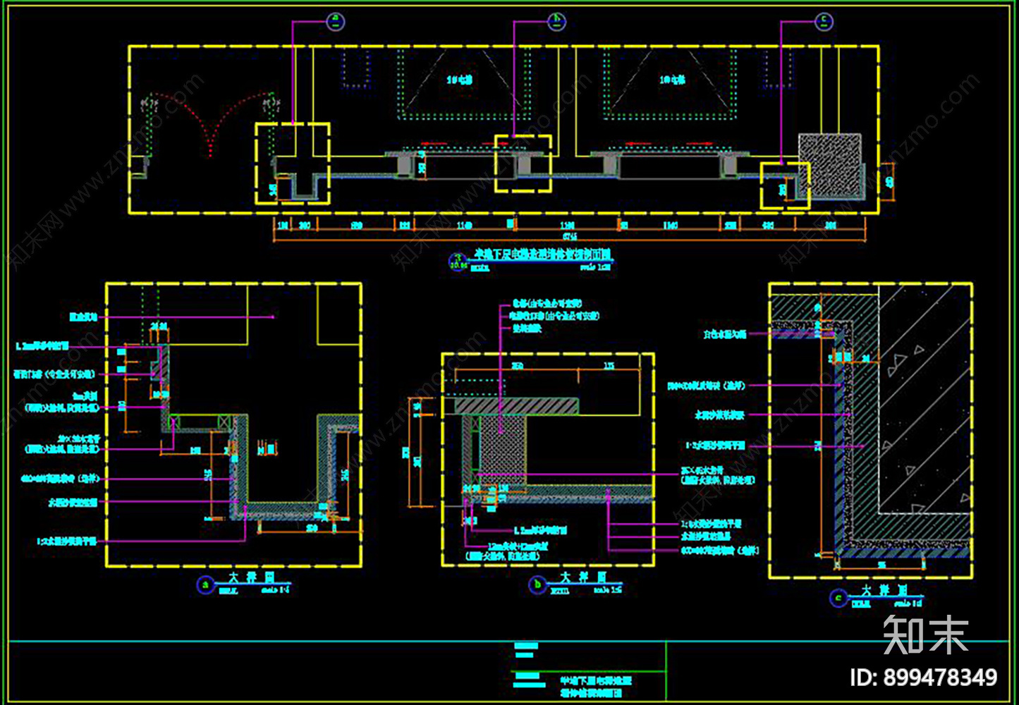 电梯施工图下载【ID:899478349】