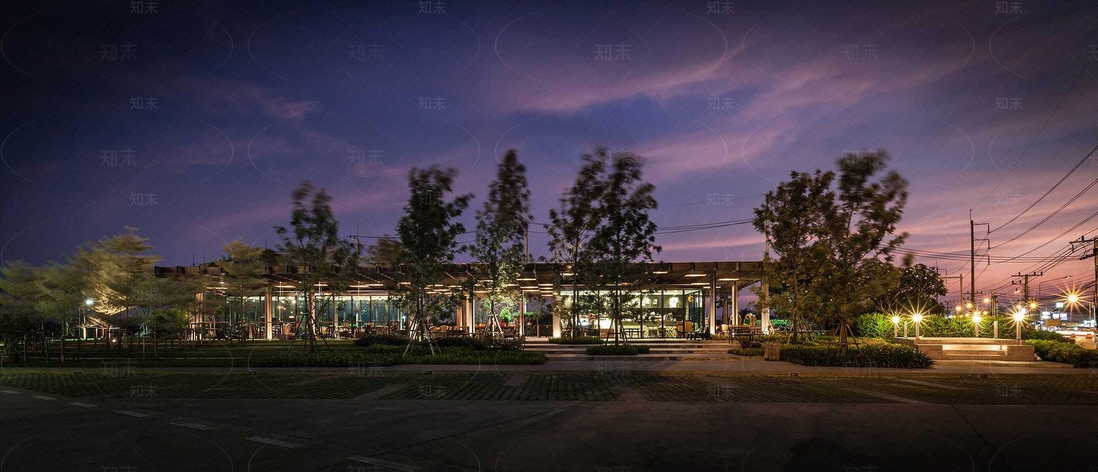 外景夜景贴图贴图下载【ID:599650468】