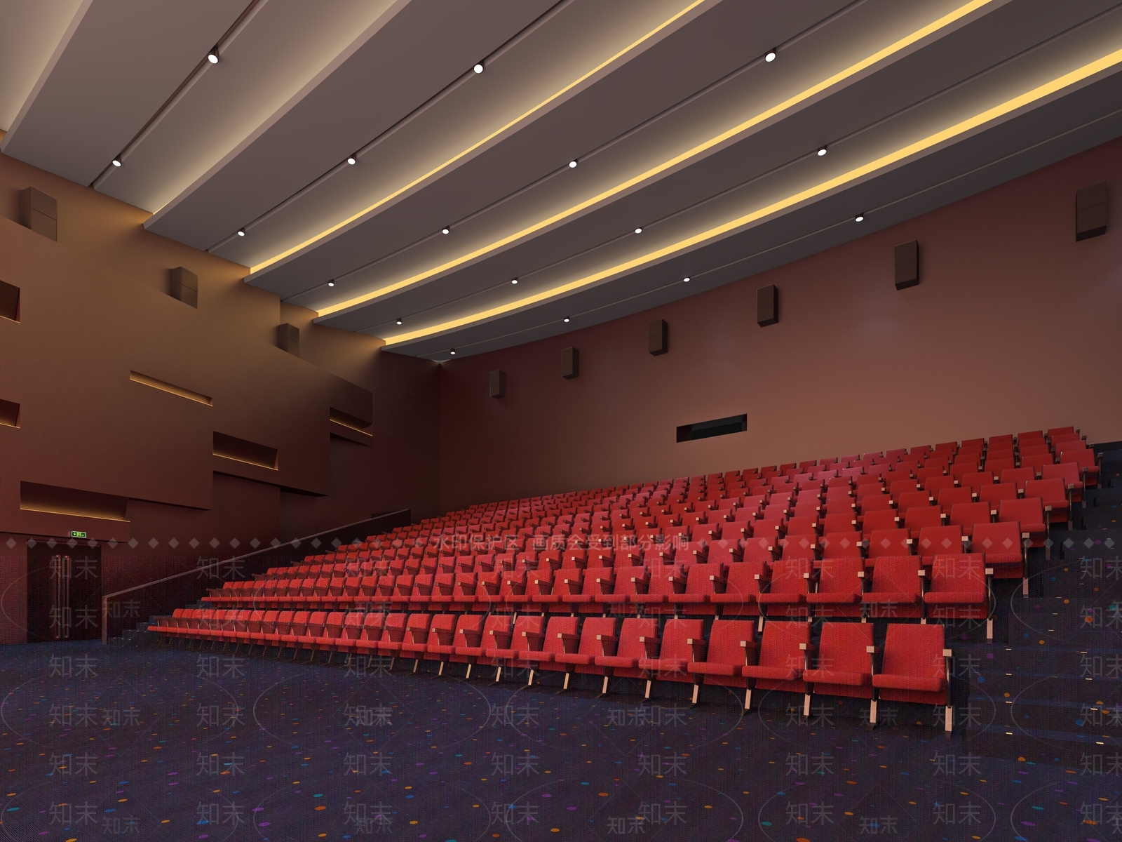 现代电影院3D模型下载【ID:599736114】