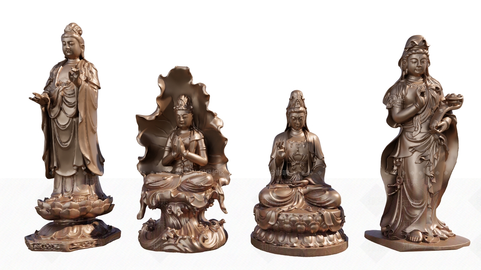 现代雕塑SU模型下载【ID:699787831】